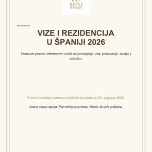 Vize i rezidencija u Španiji 2026 – Keys2Spain vodič